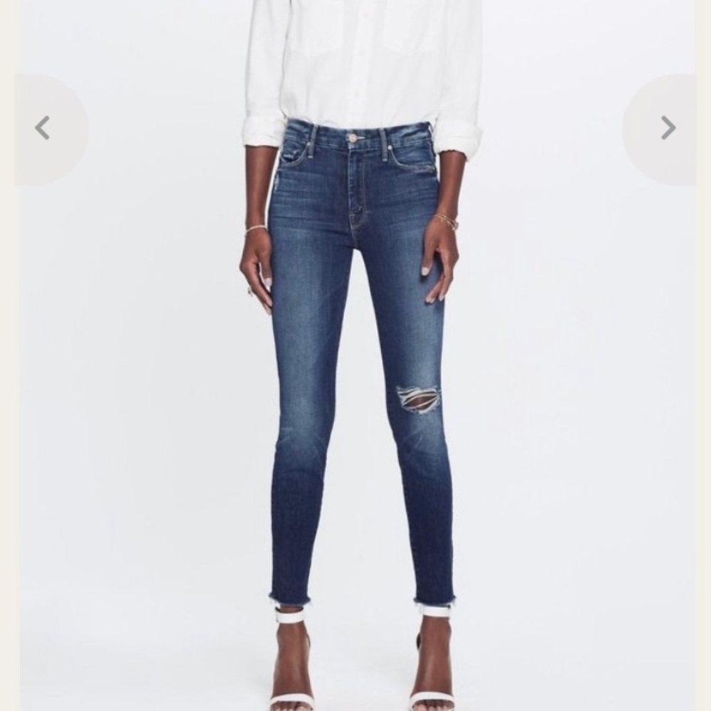 Mother high waisted looker denim
